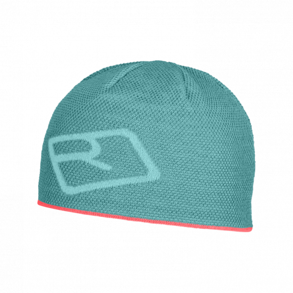 ORTOVOX Czapka zimowa MERINO LOGO KNIT BEANIE ice waterfall