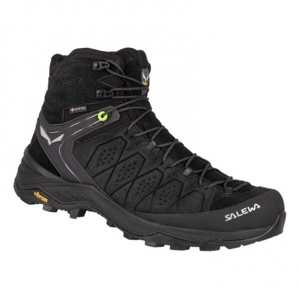 SALEWA Buty męskie MS ALP TRAINER 2 MID GTX Black/Black-42 (UK 8)