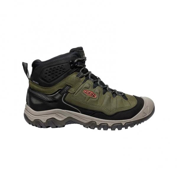 KEEN Buty trekkingowe męskie Targhee IV Mid Wp dark olive/gold flame r.46