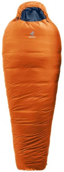 DEUTER Śpiwór Orbit -5° chestnut-ink-zamek prawy