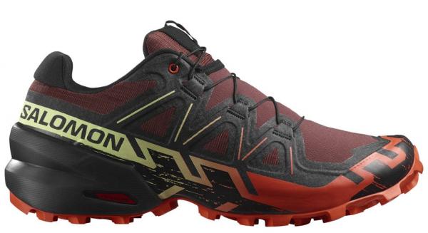 SALOMON Buty trailowe męskie Speedcross 6 rum raisin/cherry tomato/cognac-44