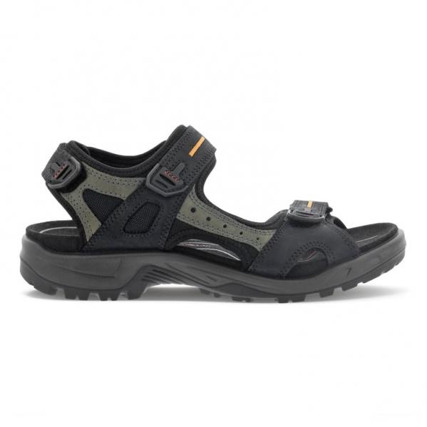 ECCO Sandały męskie Offroad Yucatan M black/mole/black-45