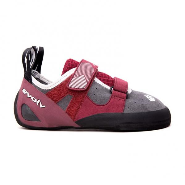 EVOLV Buty wspinaczkowe damskie Elektra grey/merlot-37,5