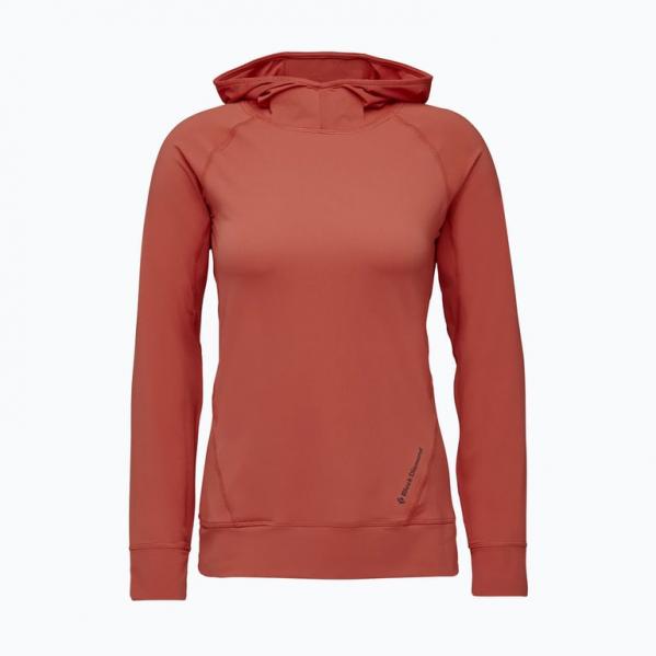 BLACK DIAMOND Bluza damska W Alpenglow Hoody baja sunrise-M