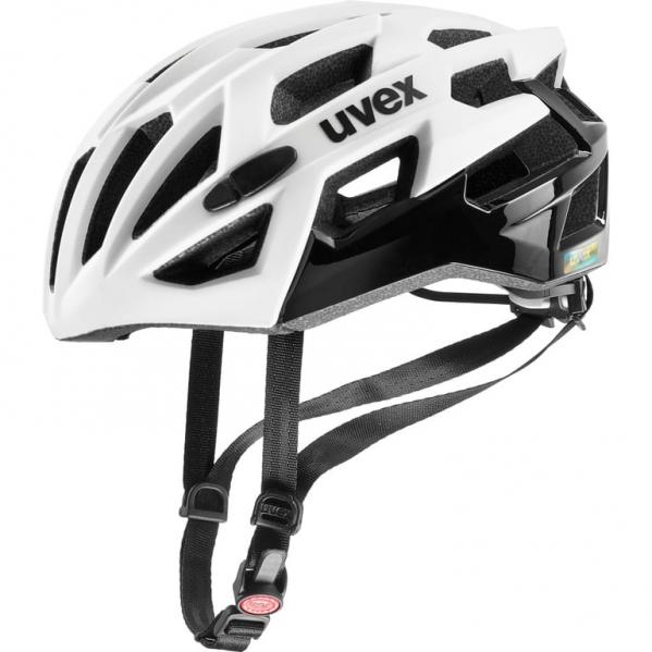 UVEX Kask rowerowy RACE 7 55-61 cm white-black mat