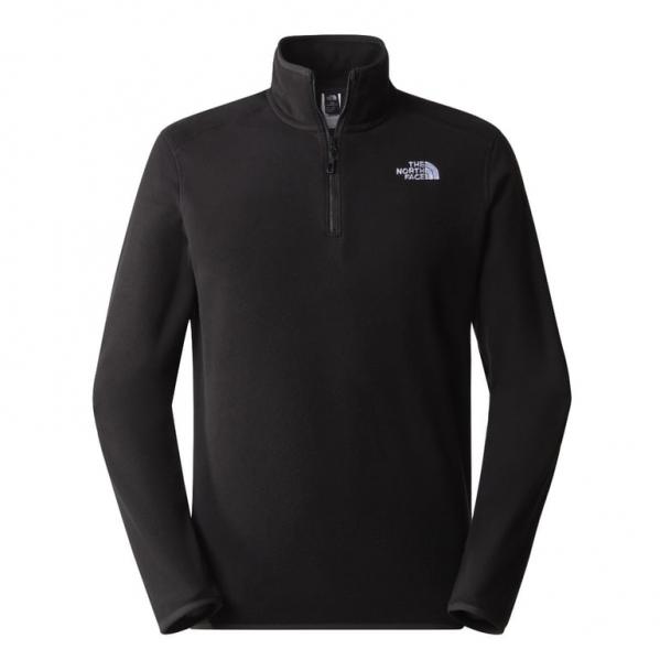 THE NORTH FACE Polar męski Men’s 100 Glacier 1/4 Zip tnf black-XL