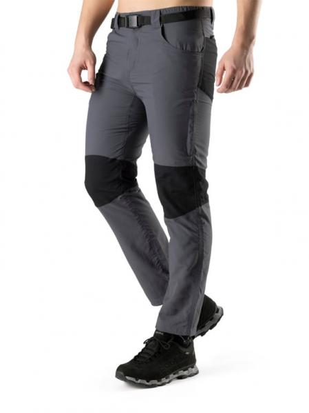 VIKING Spodnie trekkingowe męskie GLOBTROTER MAN grey/black-XL
