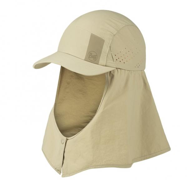BUFF Czapka z daszkiem Desert Cap solid birch grey L/XL