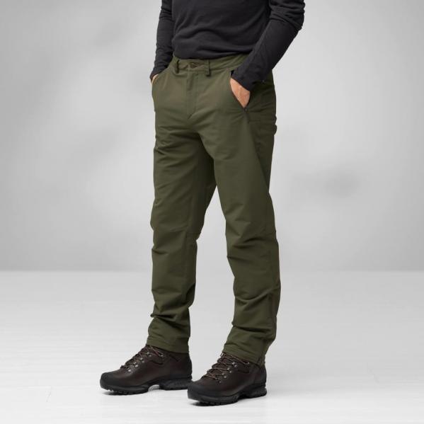 FJALLRAVEN Spodnie męskie Abisko Winter Stretch Trousers M deep forest-50
