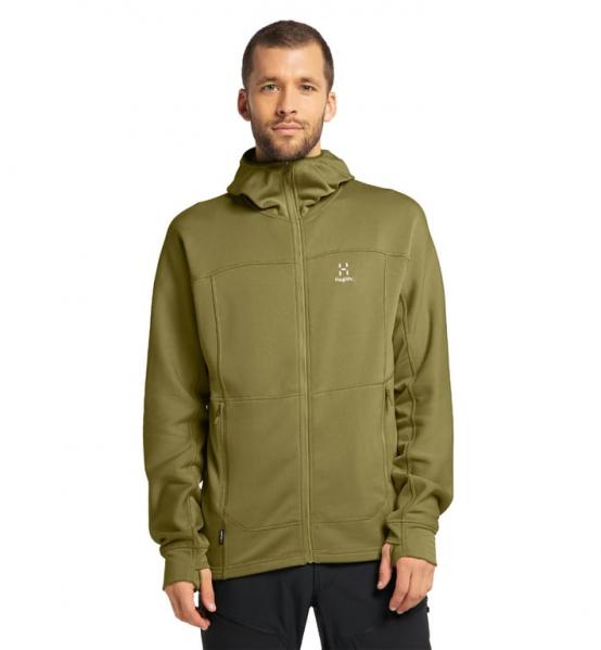 HAGLOFS Bluza męska BETULA HOOD MEN Olive Green-L