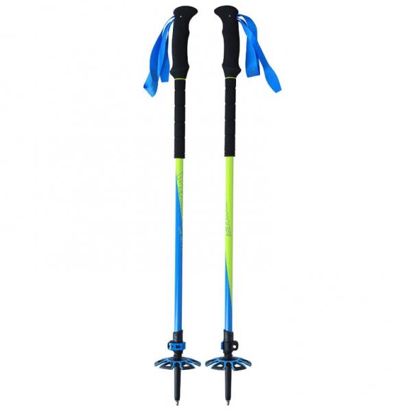 VIKING Kije skiturowe LUMI PRO lime/blue