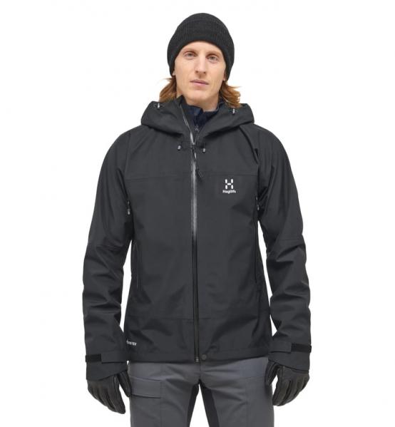 HAGLOFS Kurtka męska ROC Flash GTX Jacket Men true black-XL