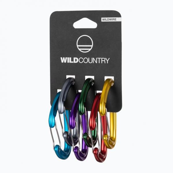 WILD COUNTRY Zestaw karabinków Wildwire Rack 6 Pack