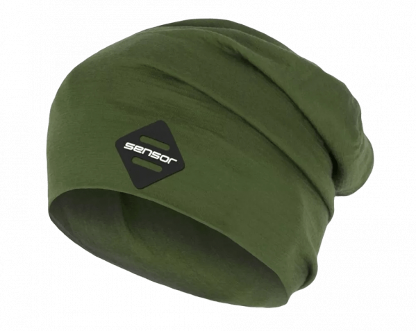 SENSOR Czapka MERINO ACTIVE safari-M