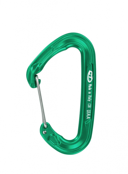 CLIMBING TECHNOLOGY Karabinek FLY WEIGHT EVO green