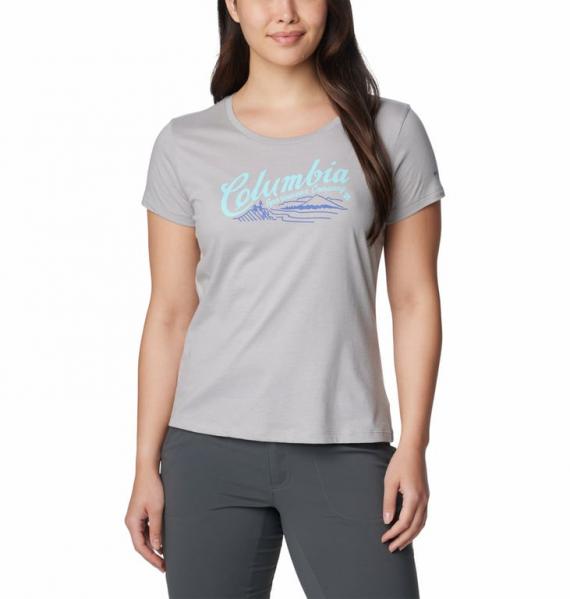 COLUMBIA Koszulka damska Daisy Days SS Graphic Tee columbia grey heather-M