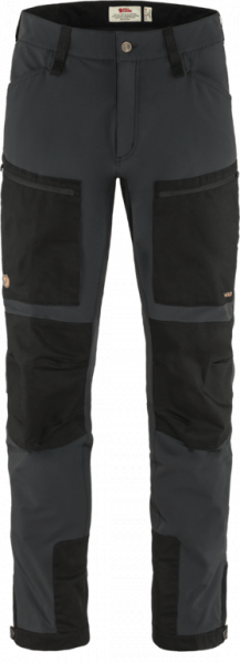 FJALLRAVEN Spodnie trekkingowe męskie KEB AGILE TROUSERS black-black-48
