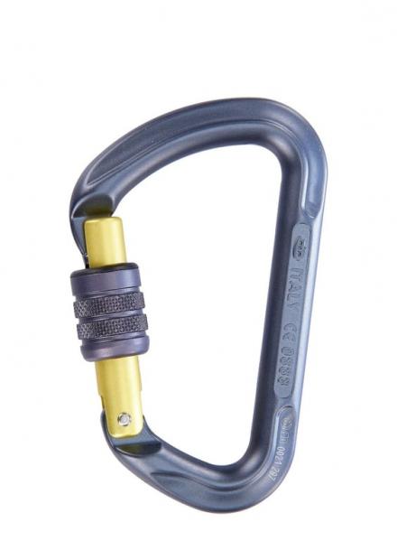 CLIMBING TECHNOLOGY Karabinek K-ADVANCE anthracite/green
