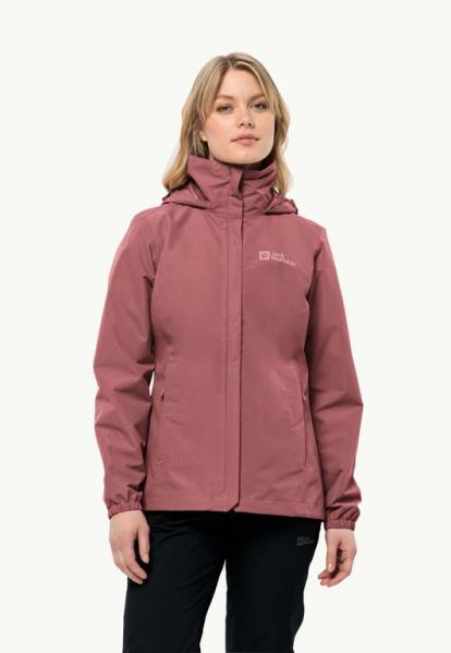 JACK WOLFSKIN Kurtka damska Stormy Point 2L Jkt W red ochre r.L
