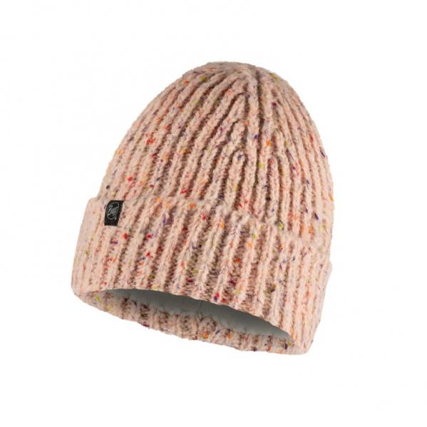 BUFF Czapka Knitted & Fleece Hat Kim palepink