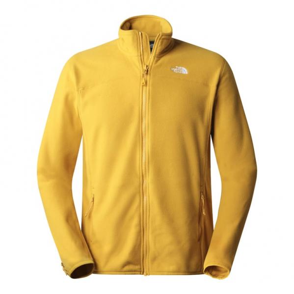 THE NORTH FACE Polar męski 100 GLACIER FULL ZIP Arrowwood Yellow-S