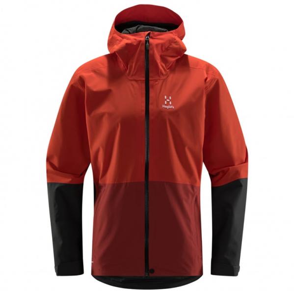 HAGLOFS Kurtka męska Finch Proof Jacket Men habanero/magnetite -M