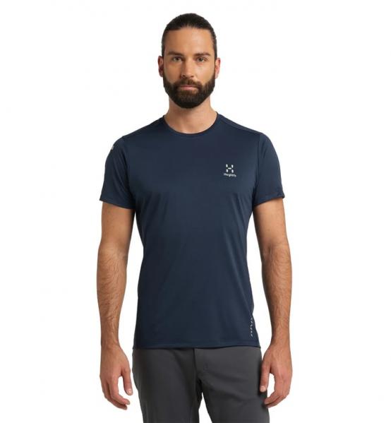 HAGLOFS Koszulka męska L.I.M Tech Tee Men tarn blue-L