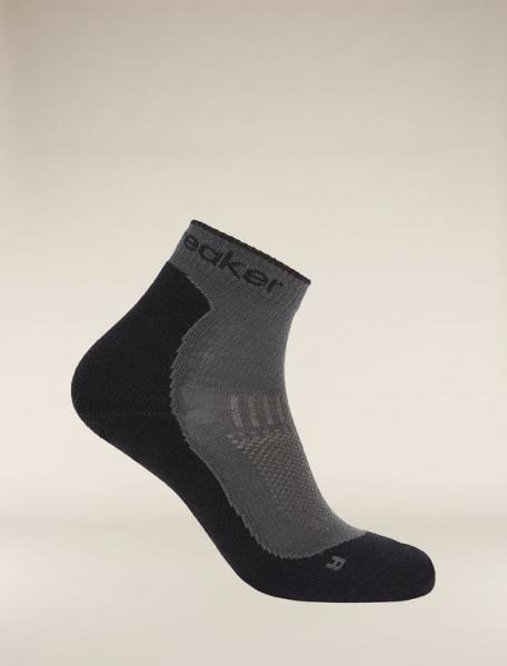 ICEBREAKER Skarpety damskie W Merino Hike+ Light Mini obsidian/black-L