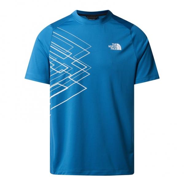 THE NORTH FACE Koszulka męska M Ma S/S Tee Graphic adriatic blue/asphalt grey-S