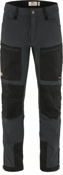 FJALLRAVEN Spodnie trekkingowe męskie KEB AGILE TROUSERS black-black-50