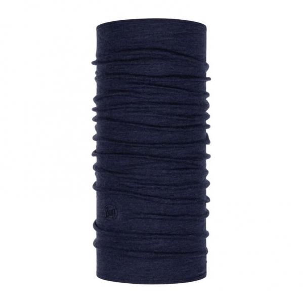 BUFF Chusta MIDWEIGHT MERINO WOOL Night Blue Melange