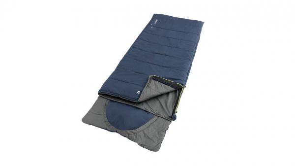 OUTWELL Śpiwór Contour Lux Deep Blue-zamek lewy