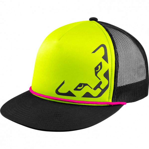 DYNAFIT Czapka z daszkiem Trucker 3 Cap fluo yellow/0910