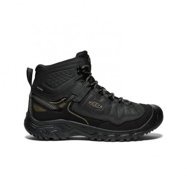 KEEN Buty trekkingowe męskie Targhee IV Mid Wp triple black r.43