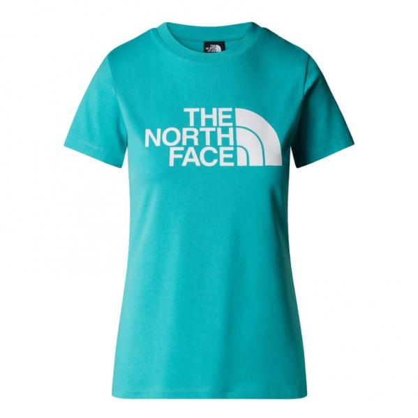 THE NORTH FACE Koszulka damska W S/S Easy Tee vistula blue/tnf white-L
