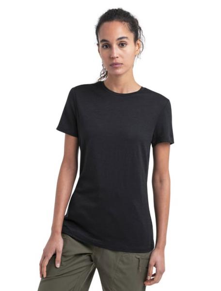 ICEBREAKER Koszullka damska Women Merino 150 Tech Lite III SS Tee black-L