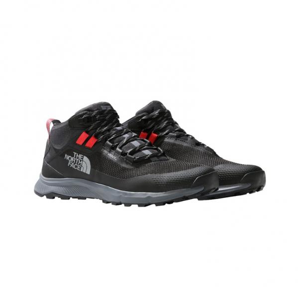 THE NORTH FACE Buty turystyczne męskie CRAGSTONE MID WP TNF Black/Vanadis Grey-41