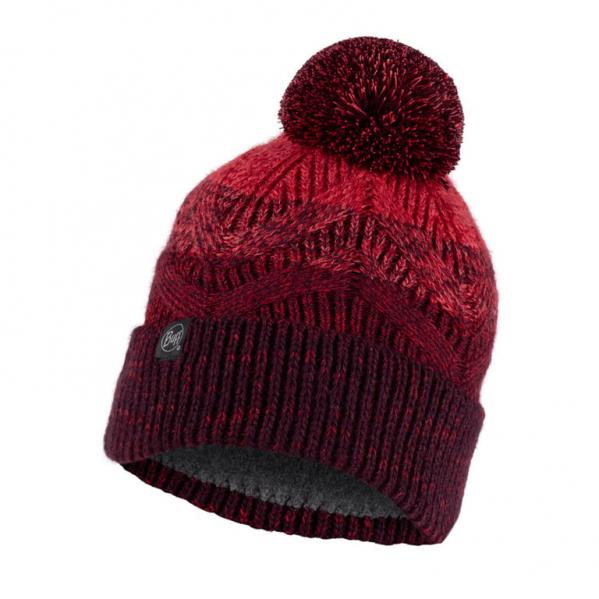 BUFF Czapka Knitted & Fleece Hat masha mahogany