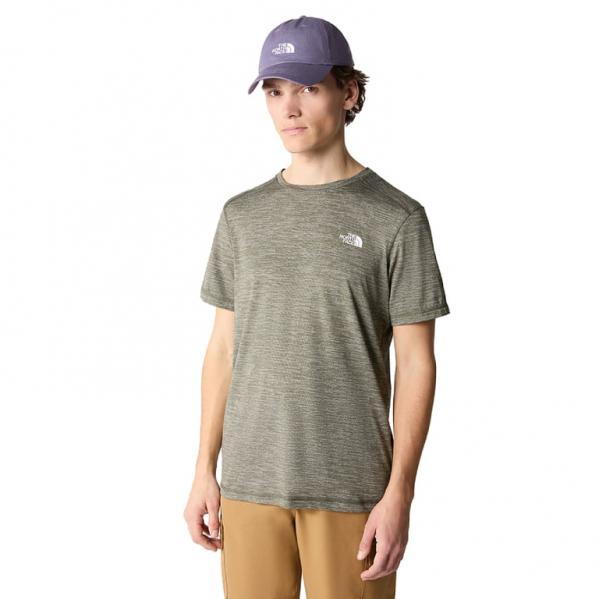 THE NORTH FACE Koszulka męska LIGHTNING SS TEE New Taupe Green White Heather-M