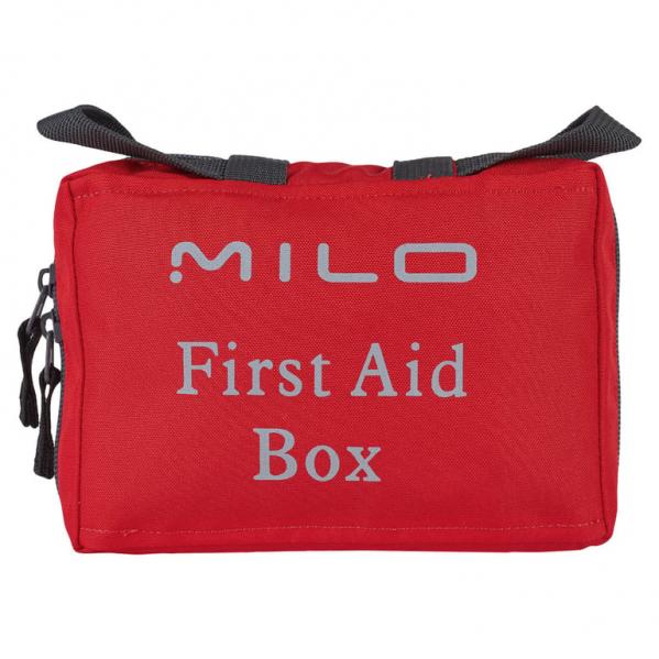 MILO Apteczka na leki First Aid Box red