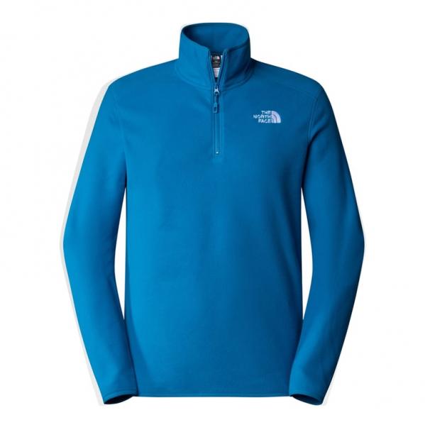 THE NORTH FACE Polar męski M 100 Glacier 1/4 Zip adriatic blue-XL