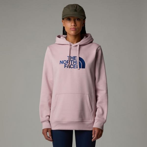 THE NORTH FACE Bluza damska W Drew Peak Pullover Hoodie metal pink/estate blue-L