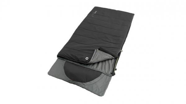 OUTWELL Śpiwór Contour midnight black-zamek prawy