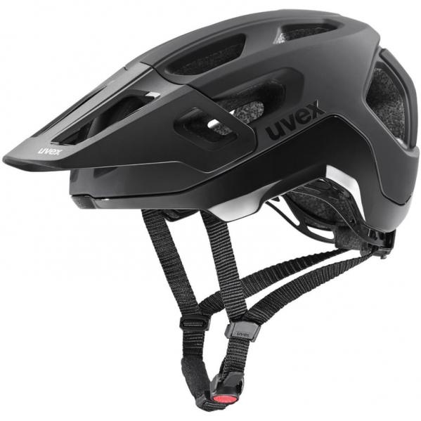 UVEX Kask rowerowy React black matt 52-56