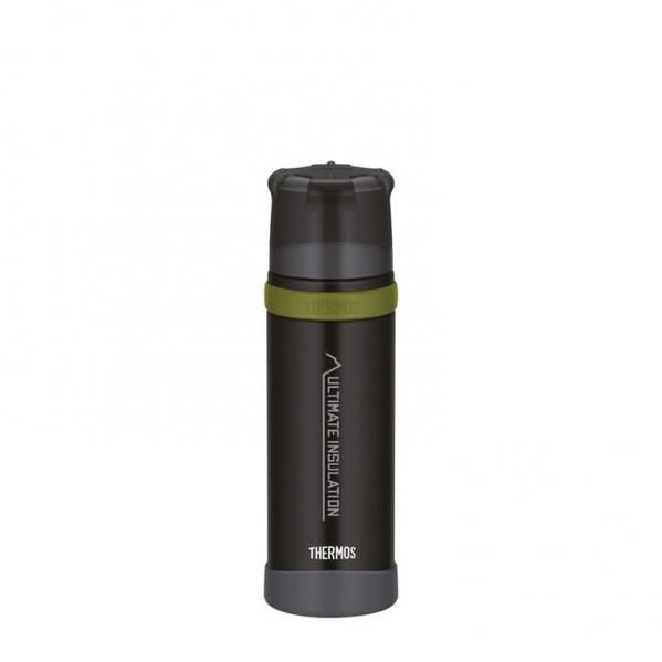 THERMOS Termos z kubkiem THERMOS MOUNTAIN FFX 0,5 L matt black/green