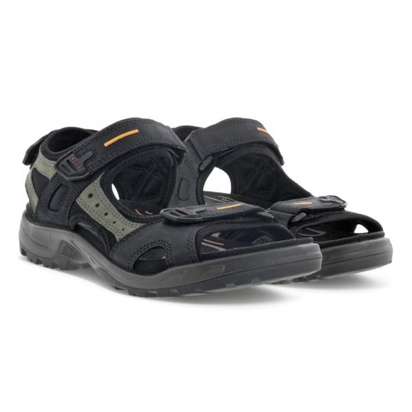 ECCO Sandały męskie Offroad Yucatan M black/mole/black-41