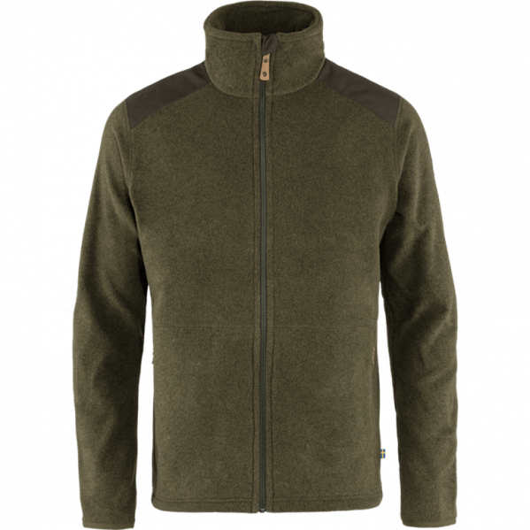 FJALLRAVEN Polar męski STEN FLEECE M Dark Olive-L