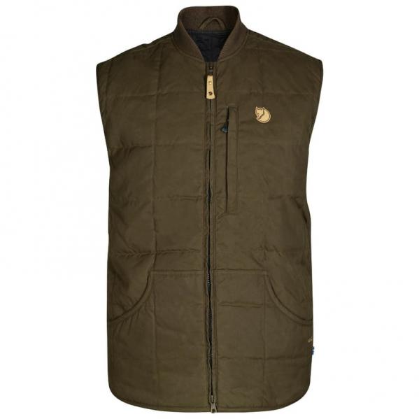 FJALLRAVEN Kamizelka męska GRIMSEY VEST dark olive-M