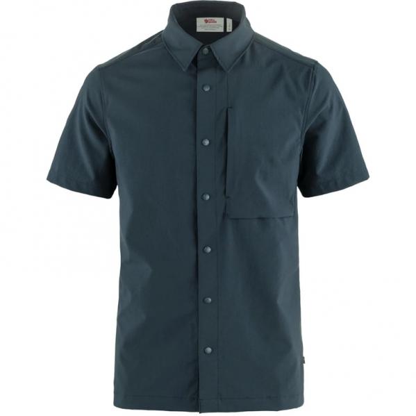 FJALLRAVEN Koszula męska High Coast Pack Shirt SS M dark navy-M