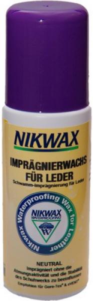 NIKWAX Wosk w płynie do skóry licowej AQUEOUS WAX 125ml-BEZBARWNY